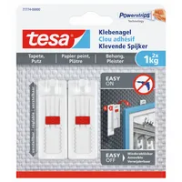 tesa® Klebenagel Tapete, Putz 2 St./Pack.
