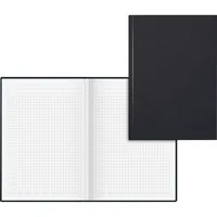 König und Ebhardt Notizbuch 86-55227, schwarz, A5, kariert, 80g, 96 Blatt / 192 Seiten 4014149197053 König und Ebhardt