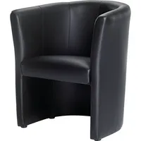 Soennecken Echtleder (Front) Sessel schwarz 800000090 4003969024045 Soennecken