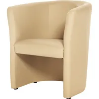 Soennecken Kunstleder Sessel beige 800000179 4003969024083 Soennecken