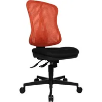 Topstar Bürodrehstuhl Head Point SY, schwarz/rot / schwarz, bis 110kg, ohne Kopfstütze 4014296287171 Topstar