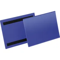 Durable 1743 07 A5quer Sichttasche dunkelblau 4005546109022 Durable 50 Stück