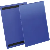 Durable 1744 07 A4hoch Sichttasche dunkelblau 4005546109039 Durable 50 Stück