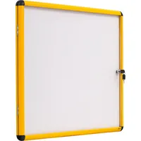 Bi-Office Schaukasten Enclore Ultrabrite VT9501601511, 16xA4 (A0), weiß/gelb, magnetisch 5603750525042 Bi-Office