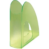 HAN Stehsammler antistatisches, schwermetallfreies Polystyrol grün-transparent , DIN C4