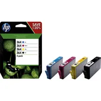 HP Tintenpatrone 364 schwarz, cyan, magenta, gelb