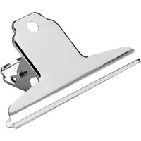Alco Briefklemmer 772-27, 125mm, Metall vernickelt silber 4007735772277 Alco 10 Stück