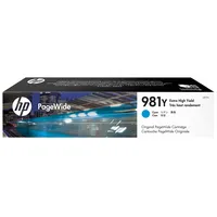 HP 981Y (L0R13A) Blau Original PageWide Druckerpatrone mit sehr hoher Reichweite für HP PageWide Enterprise, XXL