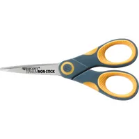 Westcott Büroschere TITANIUM NON STICK, Edelstahl, rostfrei, titanbeschichtet, 12,7cm, grau-gelb 4027521514409 Westcott