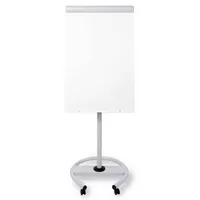 Magnetoplan Flipchart mobil de Luxe, 12270F13, 68x106,5cm (BxH), lichtgrau, mit Rollen, mit 2 Seitenarmen 4013695021720 Magnetoplan