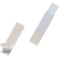 Durable 8072 Pocketfix Klebetaschen 20x75mm transparent 4005546889221 Durable 10 Stück