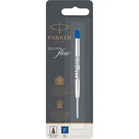 Parker Kugelschreibermine | feine Spitze | blaue QUINKflow Tinte | 1 Ersatzmine für Kugelschreiber