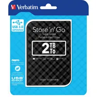 Verbatim Festplatte extern Store 'n' Go schwarz