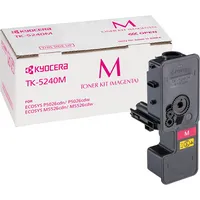 Kyocera TK-5240M Toner Drucker Magenta. Original Tonerkartusche 1T02R7BNL0. Drucker Toner kompatibel für ECOSYS M5526cdn, ECOSYS M5526cdw, ECOSYS P5026cdn, ECOSYS P5026cdw