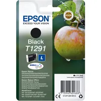 Epson Original T1291 Apfel Druckerpatrone schwarz 385 Seiten 11ml (C13T12914012)