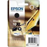 Epson Druckerpatrone 16XL / T1631XL C13T16314012 (kompatibel zu Epson 16XL), schwarz, ca. 500 Seiten 8715946624983 Epson
