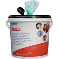 Kimberly-Clark Handreinigungstücher 7775 Wypall für Hände/Werkzeug 3-lagig Spendereimer à 90 Tücher 5033848002498 Kimberly-Clark 90 Stück