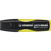Stabilo Textmarker GREEN BOSS, 6070/24, gelb, 2-5mm Keilspitze 4006381436618 Stabilo