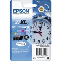 Epson Druckerpatrone 27XL / T2715XL C13T27154012 (kompatibel zu Epson 27XL), cyan/magenta/gelb, ca. 3x 1100 Seiten 8715946625928 Epson 3 Stück