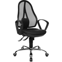 Topstar Bürostuhl Open Point SY Somo, schwarz, mit Armlehnen, bis 110kg 4014296434094 Topstar