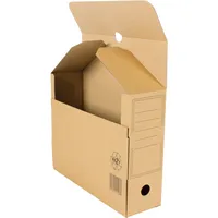 Smartbox Pro Archivbox 00069092, A4, braun, innen 31,9x10x25,7cm (TxBxH), Wellpappe 4250414111076 Smartbox Pro 20 Stück