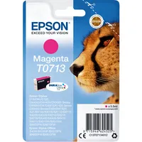 Epson Druckerpatrone T0713 C13T07134012 (kompatibel zu Epson T0713), magenta, ca. 250 Seiten 8715946624525 Epson