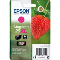 Epson Original 29XL Tinte Erdbeere (XP-235 XP-332 XP-335 XP-432 XP-435 XP-245 XP-342 XP-345 XP-442 XP-445 XP-247 XP-257 XP-255 XP-352 XP-355 XP-452 XP-455) magenta