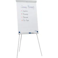 Franken Flipchart X-tra!Line Standard, EL-FC20, 68x105cm (BxH), lichtgrau, mit Beinen 4016946199421 Franken