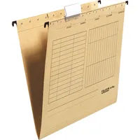 Falken Hängemappe UniReg DIN A4 230g/m² Manilakarton, recycelt naturbraun 4014481086886 Falken 5 Stück