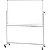 Maul Stativdrehtafel-Whiteboard MAULstandard, 6460284, 120x90cm, emailliert, Aluminiumrahmen 4002390067164 Maul