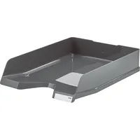 HAN Briefablage VIVA 10275-191, A4 / C4, dunkelgrau-hochglänzend, Polystyrol stapelbar 4012473991163 HAN