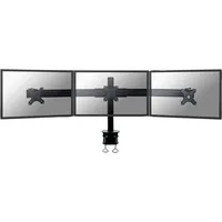 Neomounts Monitor-Halterung FPMA-D700D3 schwarz für 3 Monitore, Tischklemme
