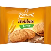 Brandt Kekse Hobbits kernig 60x22,8g 60x2er 4017100029745 Brandt 120 Stück
