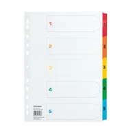 Soennecken Zahlenregister 1-5