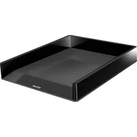 Leitz Briefablage Duo Colour 5361-00-95, A4 / C4, schwarz/anthrazit, Polystyrol stapelbar 4002432117468 Leitz