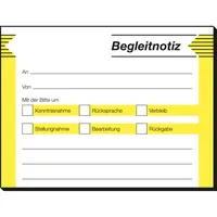 SIGEL Haftnotizformular