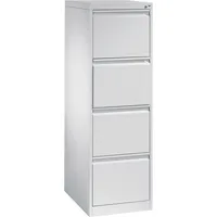CP-Möbel Hängeregistraturschrank 11434311S10007 Acurado, lichtgrau, 4 Schubladen, 1-bahnig 4025314205794 CP-Möbel