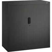 CP-Möbel Rollladenschrank Omnispace 324200S10080, abschließbar, 3 OH, schwarzgrau, 100x103x42cm (BxHxT) 4050646266700 CP-Möbel