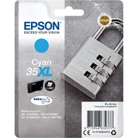Epson 2783017 Original 35XL Tinte Schloss (WF-4720DWF WF-4725DWFWF-4730DTWFWF-4740DTWF)AmazonDashReplenishment-fähig,cyan