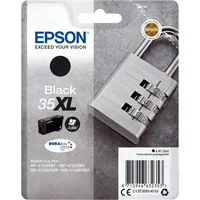 Epson Druckerpatrone 35XL / T3591XL C13T35914010 (kompatibel zu Epson 35XL), schwarz, ca. 2600 Seiten 8715946632353 Epson