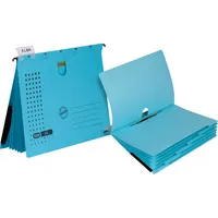 Elba Personalakten chic ULTIMATE 100333012, A4 blau Karton 240g 3362940001859 Elba 5 Stück