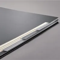Sigel Collegeblock CO840 Conceptum, Softwave, kariert / kariert Rand links, A4+, 80g, schwarz, 80 Blatt 4004360831140 Sigel