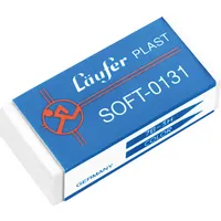 Laeufer Radierer Plast Soft 41x19x12mm Kunst. 4006677001315 Laeufer