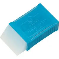 Laeufer Radierer Plast L-125 transp. 48x24x11mm Kunstst. 4006677693923 Laeufer