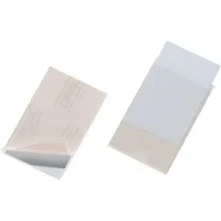 Durable Visitenkartentasche Querformat 9,3 x 6,2 cm (BxH) 4005546805160 Durable 100 Stück
