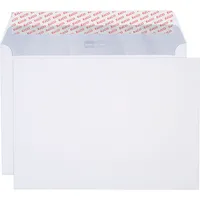 Elco Versandtaschen Premium 34988, B4, ohne Fenster, haftklebend, lange Seite offen, 120g, weiß 7611722011101 Elco 250 Stück