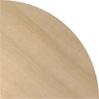 Hammerbacher Verkettungsplatte VHE, 80x80cm (BxT), Viertelkreis, eiche, 25mm 4032062165065 Hammerbacher