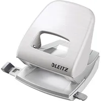 Leitz Bürolocher New NeXXT Style 5006-00-04, arktikweiß, bis 3mm 30 Blatt, mit Anschlagschiene 4002432107339 Leitz
