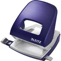 Leitz Bürolocher New NeXXT Style 5006-00-69, titanblau, bis 3mm 30 Blatt, mit Anschlagschiene 4002432107360 Leitz