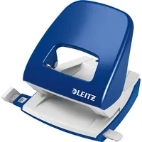Leitz Bürolocher New NeXXT 5008-00-35, blau, bis 3mm 30 Blatt, mit Anschlagschiene 4002432316779 Leitz
